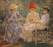 Edmund Charles Tarbell, Three Sisters A Study in June Sunlight
